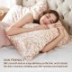 100% Mulberry Silk Pillowcase for Hair and Skin,Khaki Leopard Silk Pillow Case with Hidden Zipper,Standard Size Single Pack,20x26 Inches