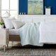 100% Cotton Waffle Weave Bed Blanket | Soft, Breathable, and Lightweight Blanket for All-Season (Full/Queen, ICY Blue)