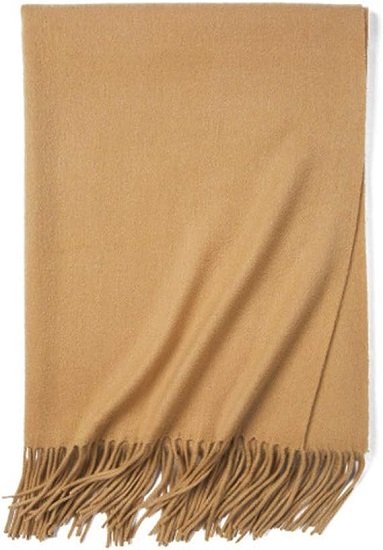 Extra Large Wool Shawl Soft Pashmina Wrap Winter Scarf for Women