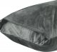 Velvet Pillowcases with Envelope Closure Set of 2 Soft and Durable (20"x30") Grey