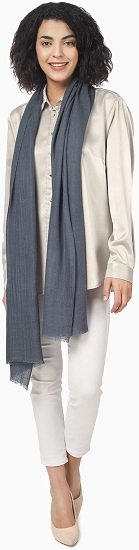 Women's wool shawl, luxurious warm large pure wool shawl