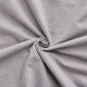 Ruffle Grey Pillow Cases Set of 2 Queen Size Pillow Shams, Shabby Pillow Cover Washed Cotton Farmhouse Pillowcases 20"x30"